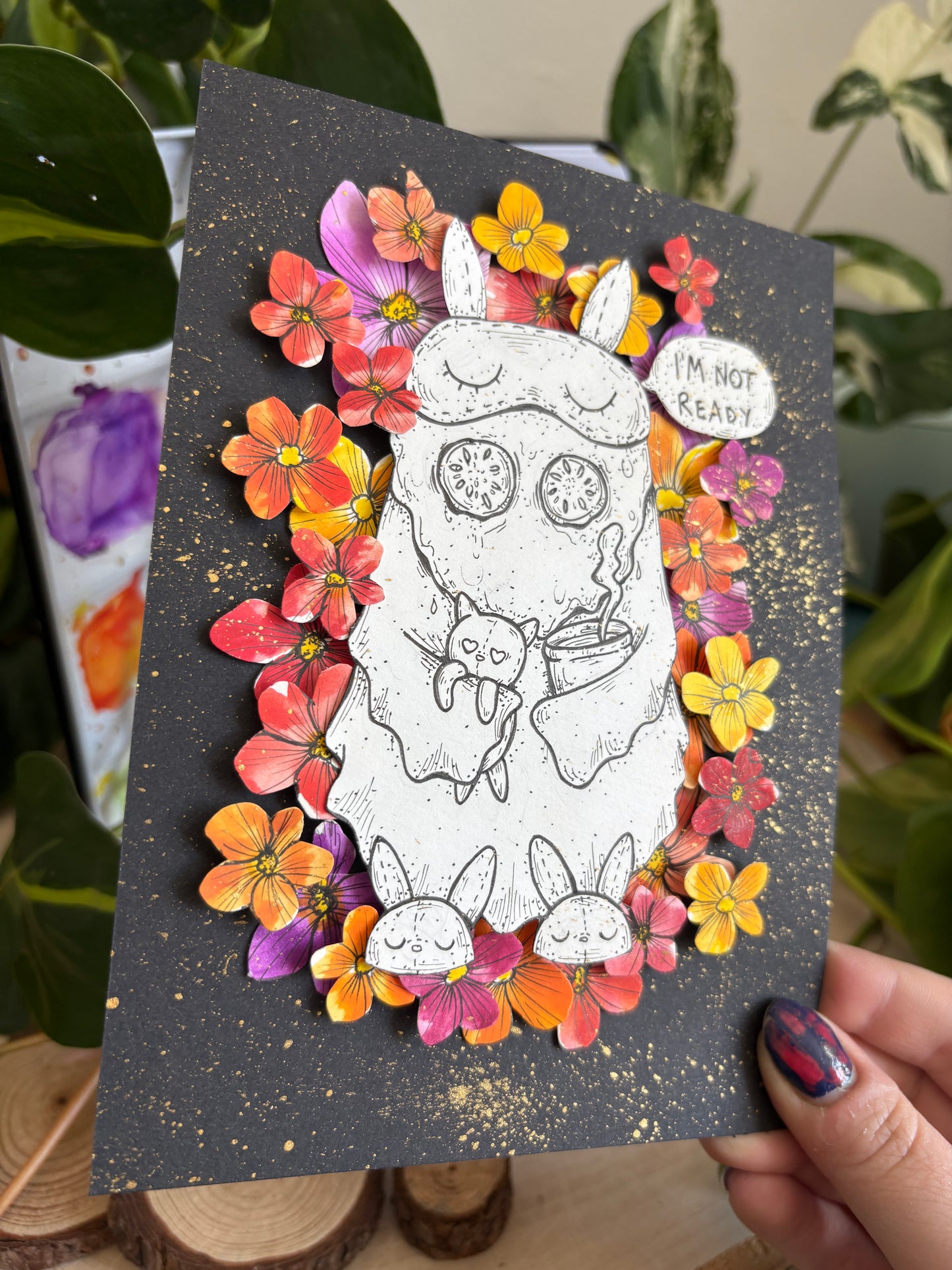 Groggy Boo'line - Gurkenscheiben (DIN A5)