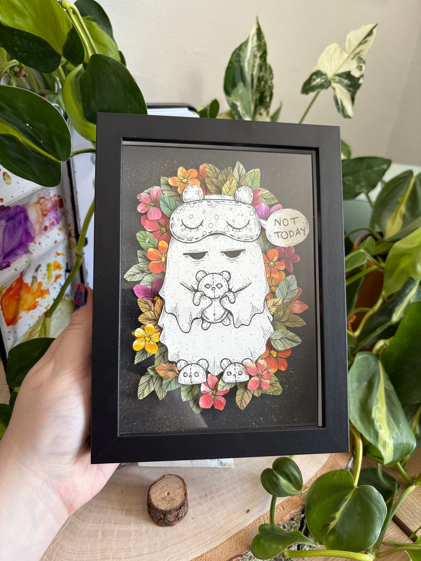 Groggy Boo'line - Teddy (DIN A5)