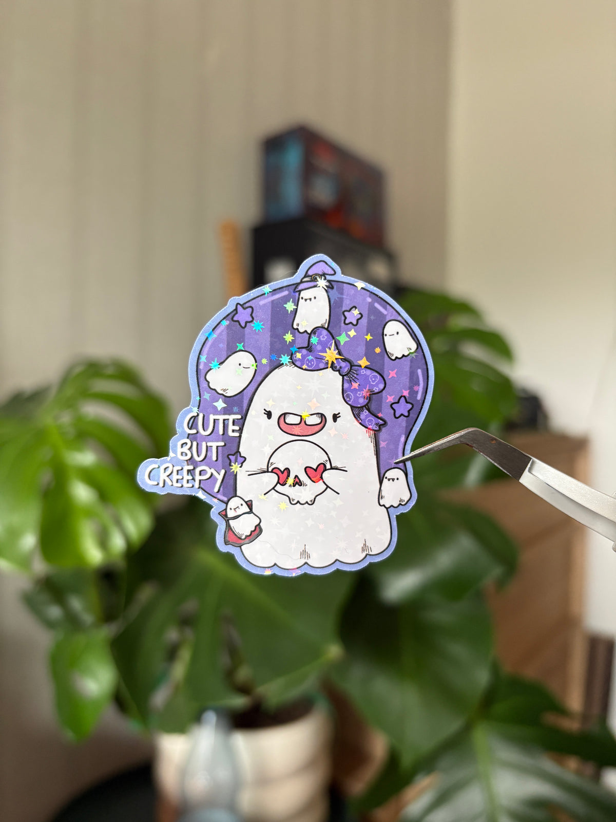 Sticker "Cute but Spooky"