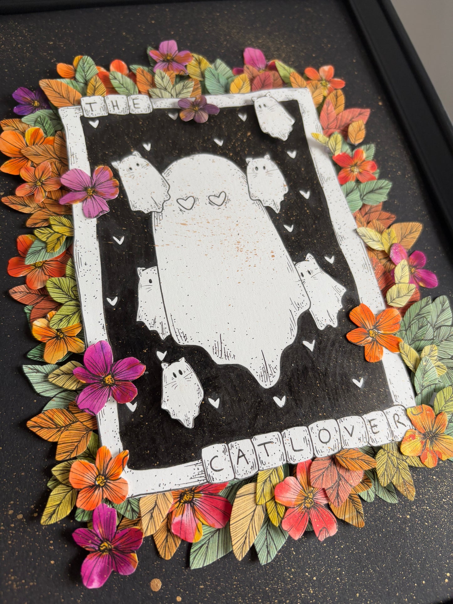 Artframe "The Catlover" (DIN A4)