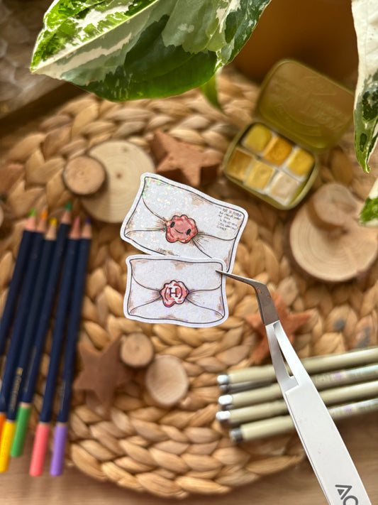 Sticker - "Hogwarts Briefe" 2er Pack