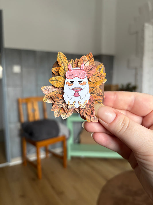 Magnet - "Groggy Coffee"