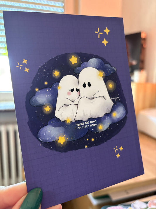 Postkarte "You're not alone"
