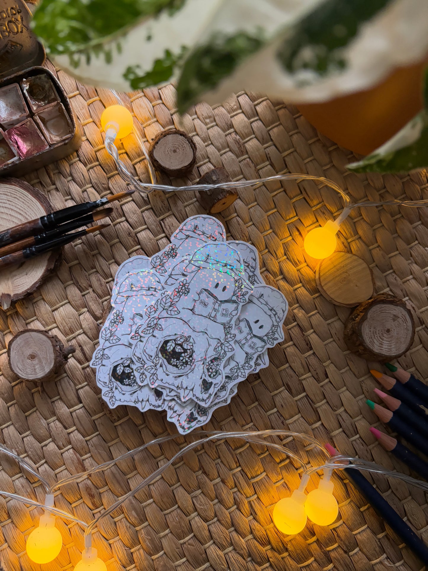 Sticker - Skull Reader