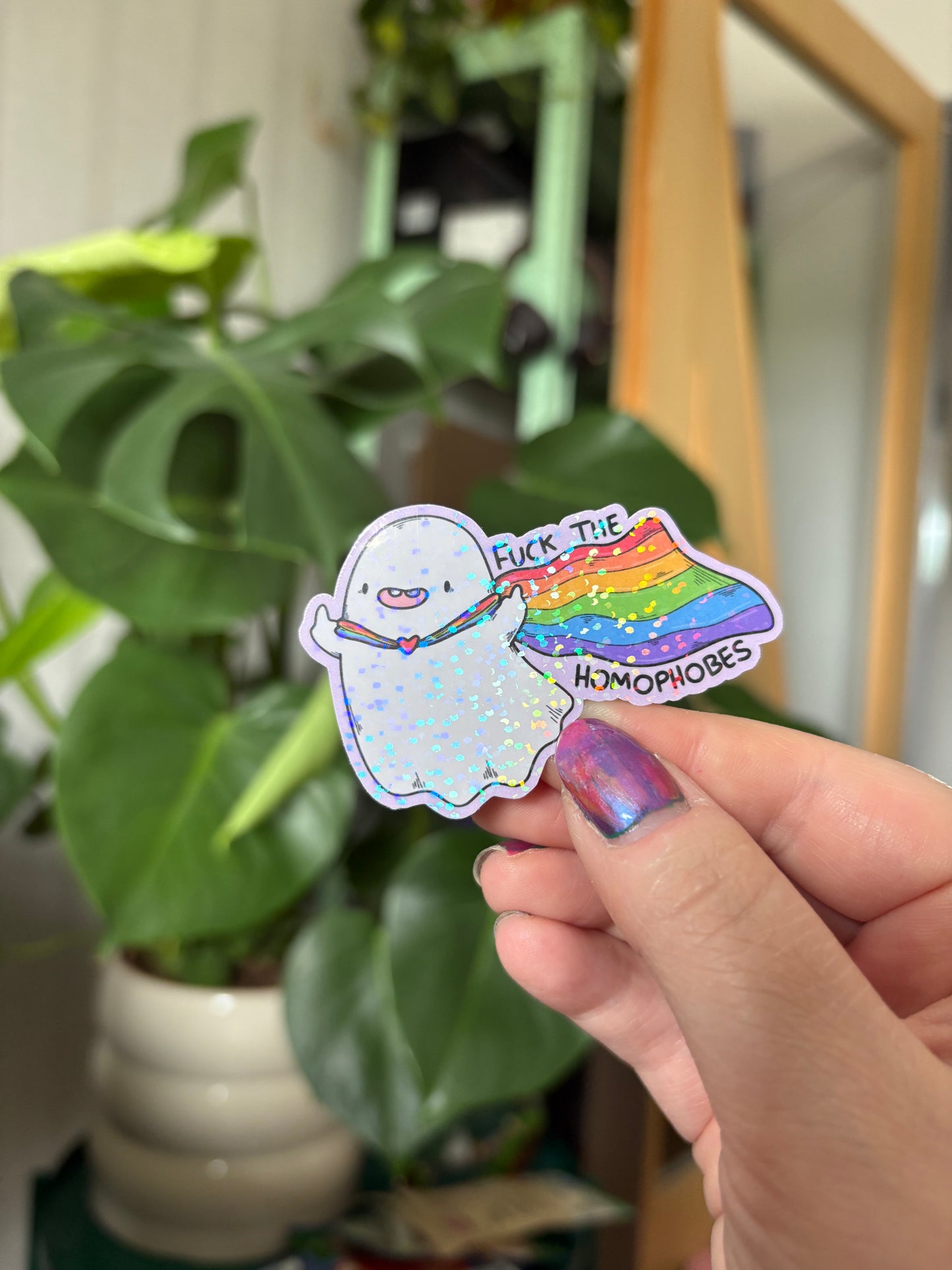 Sticker "Fck the Homophobes"
