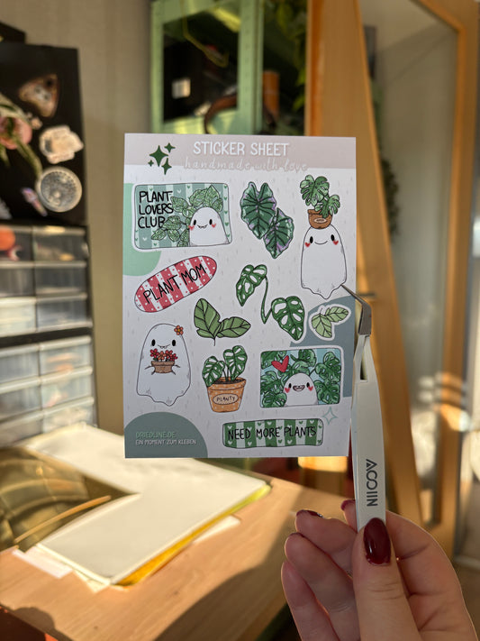 Sticker Sheet - Plant Boo's