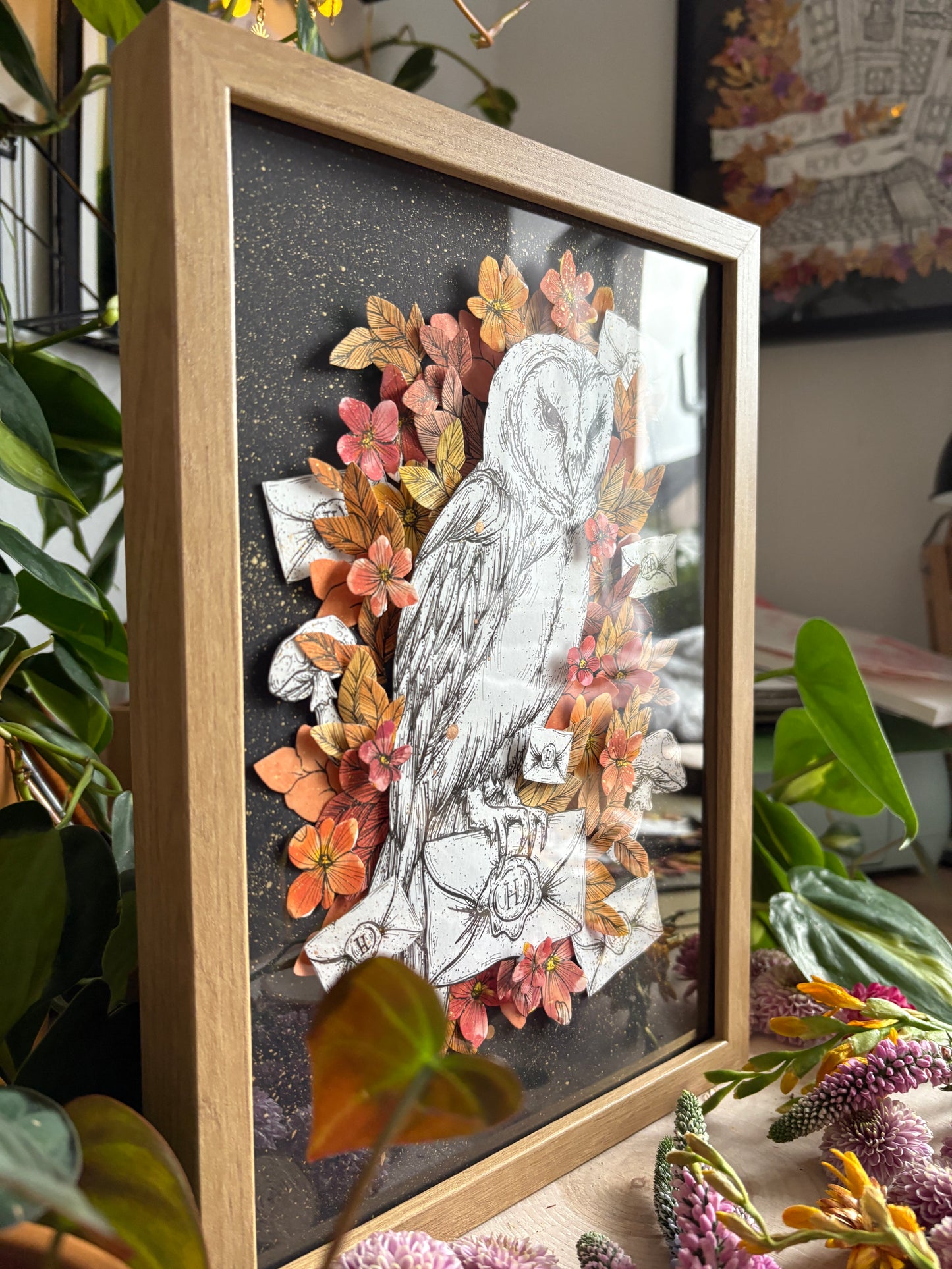 Artframe - Hogwarts Eule (DIN A4)