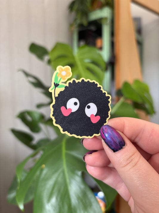 Sticker "Fusselfreund Blume für dich"
