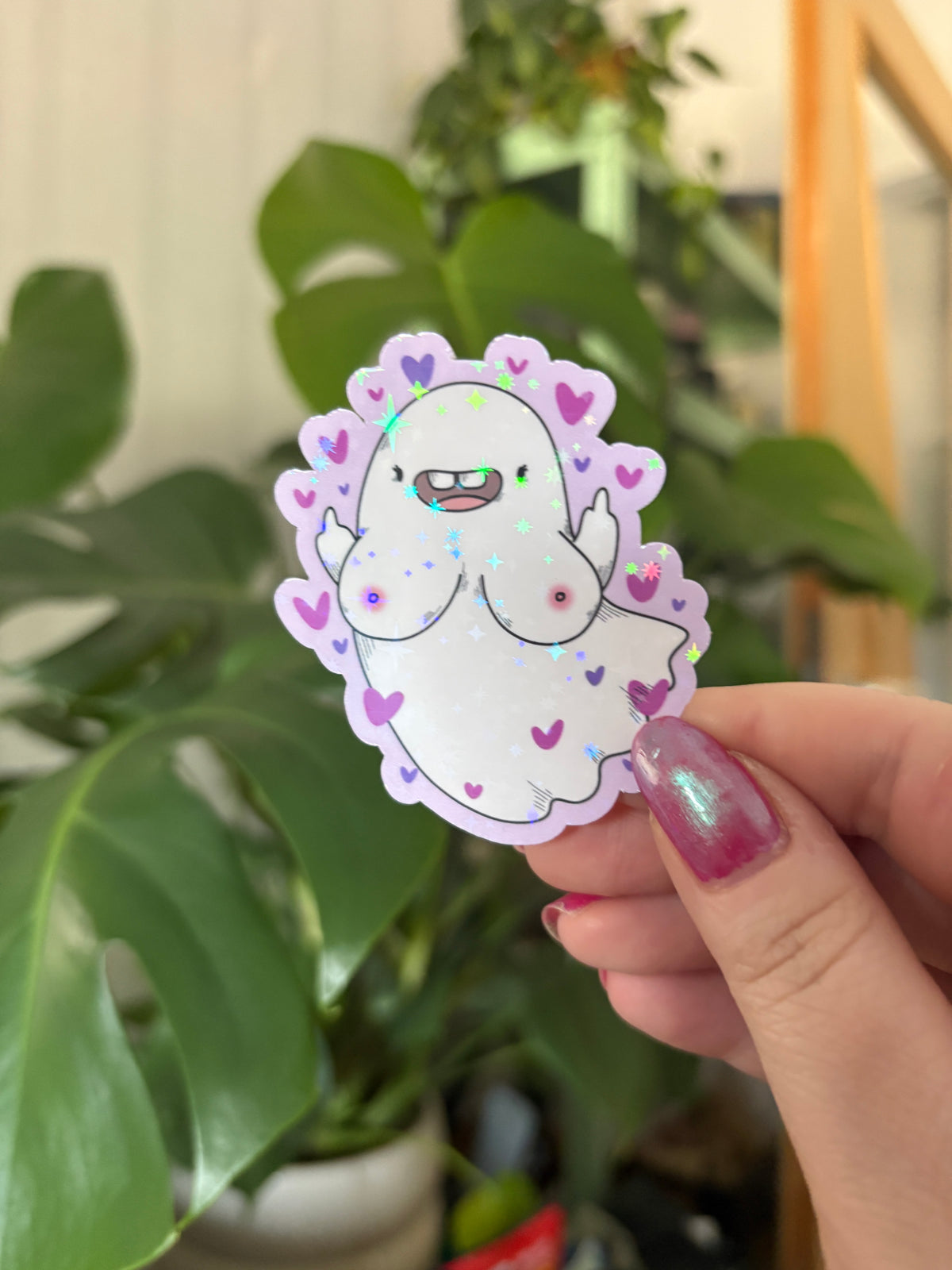 Sticker "Boobis #2" (glitzer)