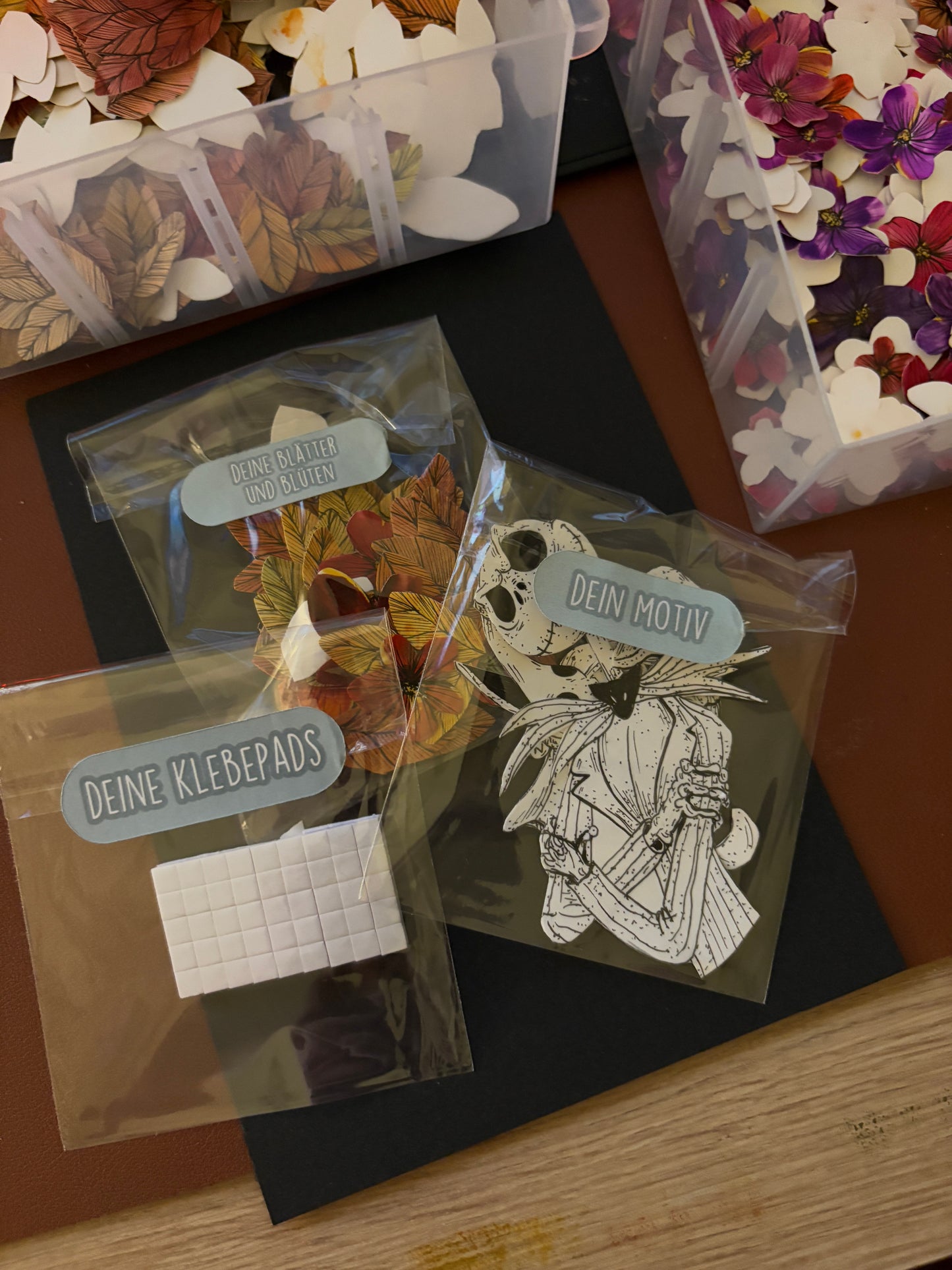 DIY Pop-Up-Kit "Jack Skellington" (DIN A5)