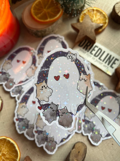 Sticker - Boo'line Catlover
