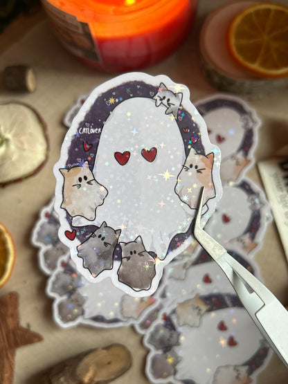 Sticker - Boo'line Catlover