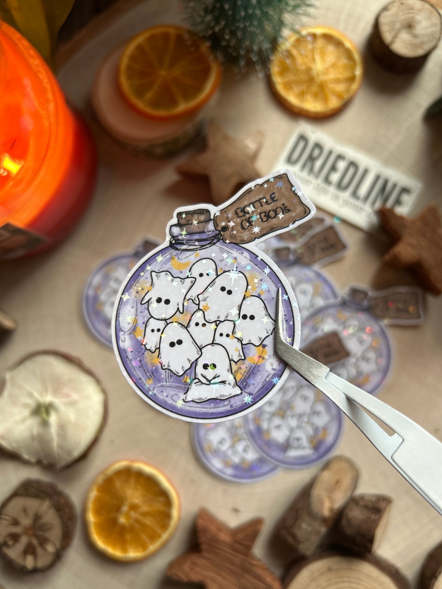 Sticker - Boo'line Bottle