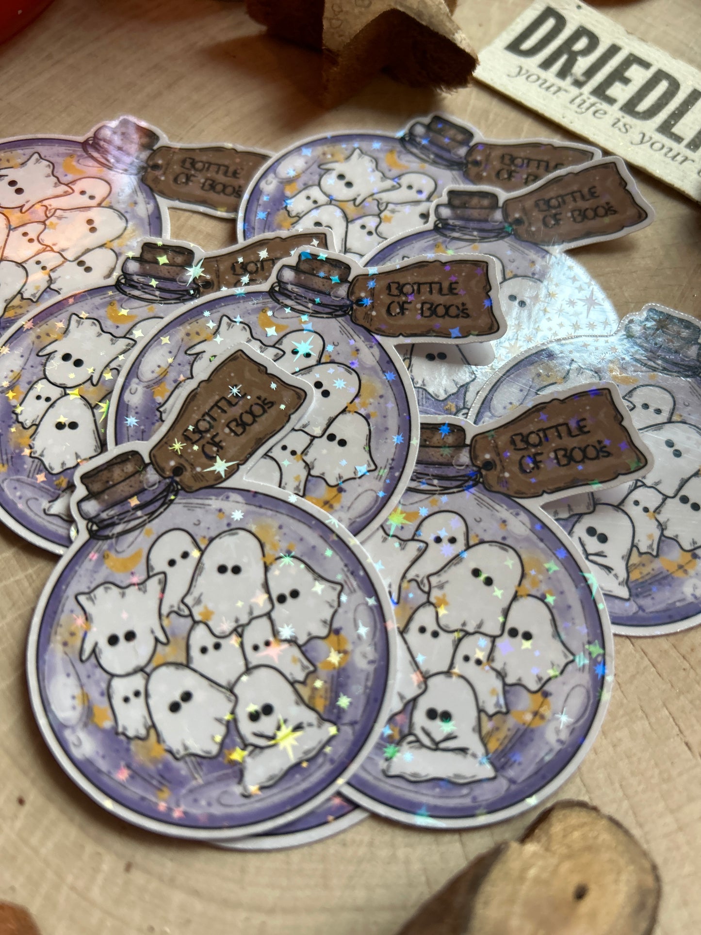 Sticker - Boo'line Bottle