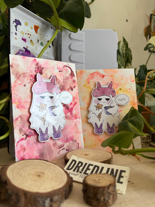 Pop-Up-Postkarte - "Nope"