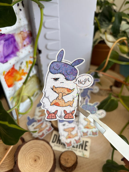 Sticker - Groggy Boo'line #2