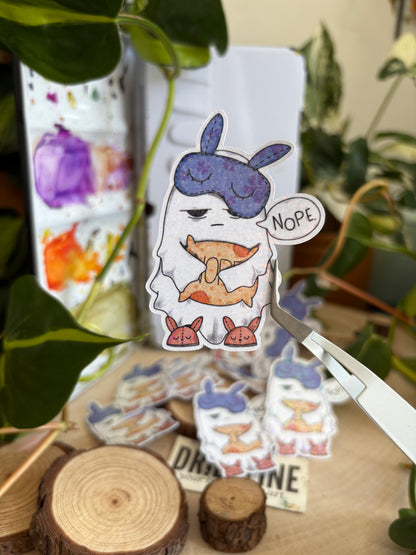 Sticker - Groggy Boo'line #2