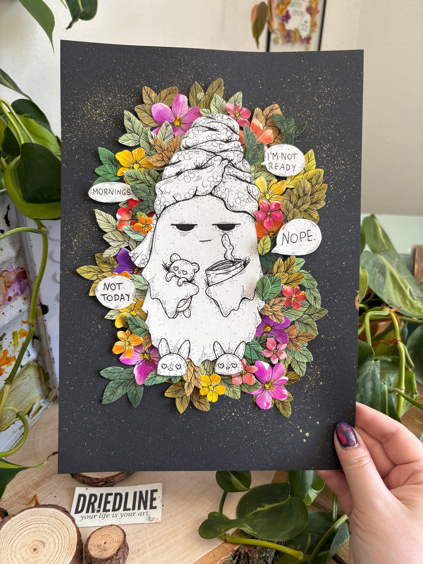 Groggy Boo'line - Not ready (DIN A4)
