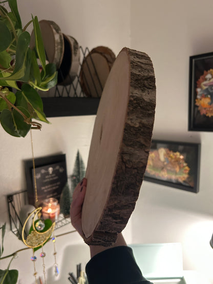 Holzscheibe auf Wunsch (32cm)