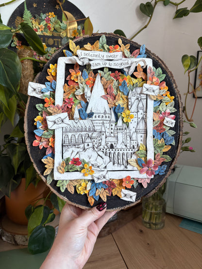 Birkenscheibe auf Wunsch