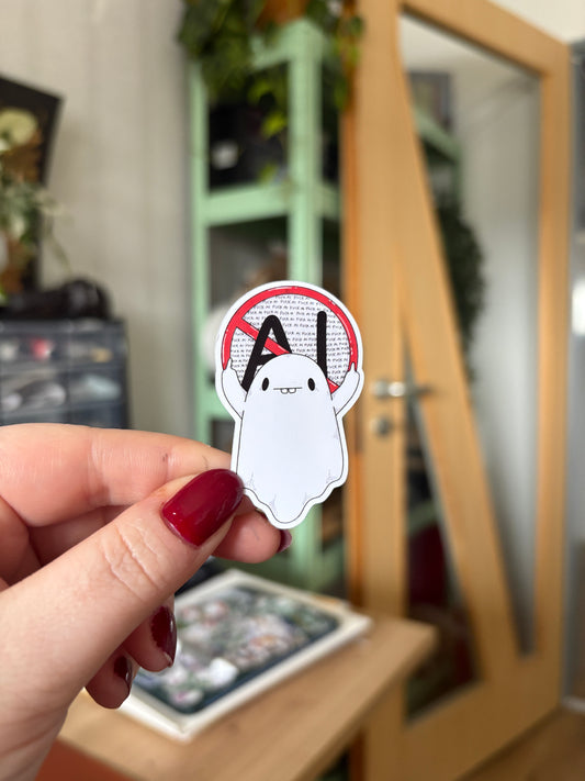 Sticker -"Fck AI" (matt)