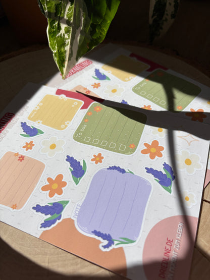 Sticker Sheet - Journaling (matt)