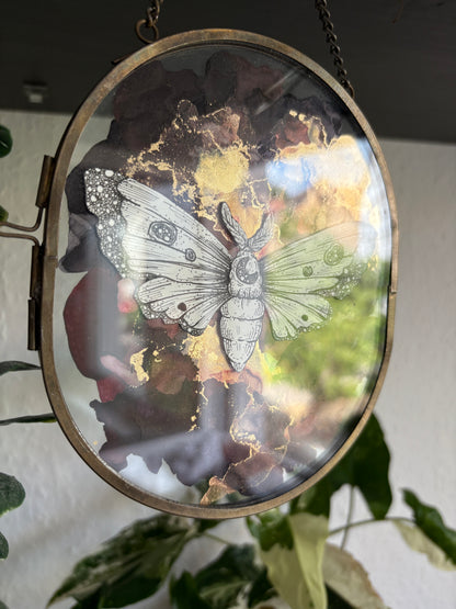 Alk Ink - Totenschwärmer #2 (Rund 21/18cm)