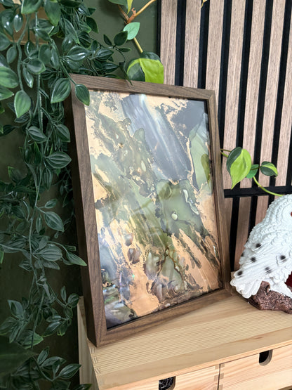 Alk Ink - Pur oder mit Motiv (DIN A4)