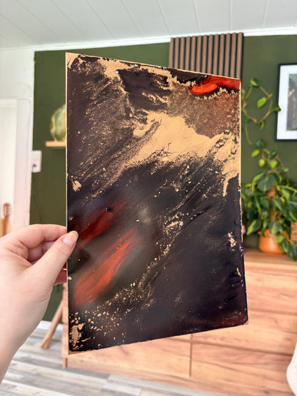 Alk Ink - Pur oder mit Motiv (DIN A4)