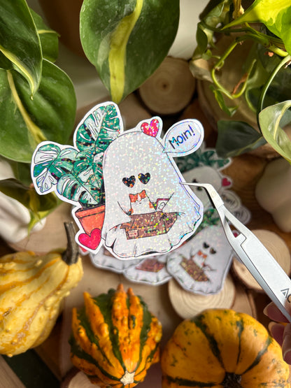 Sticker - Boo'line Moin (Vinyl Glitzer)