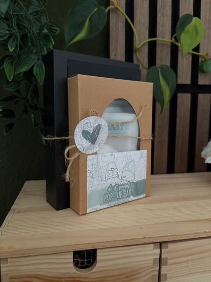 DIY Pop-Up-Kit "Boo'line with Heart'