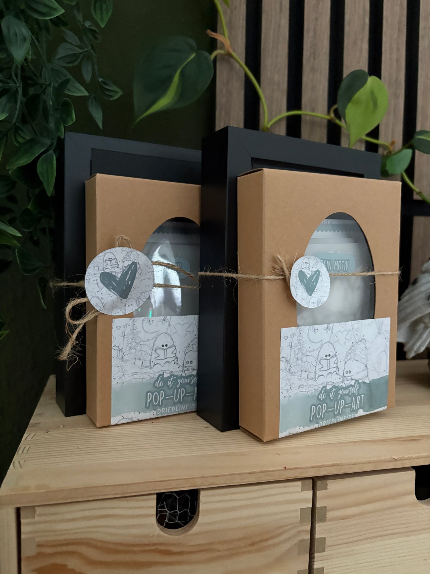 DIY Pop-Up-Kit "Boo'line Zauber" (DIN A6)