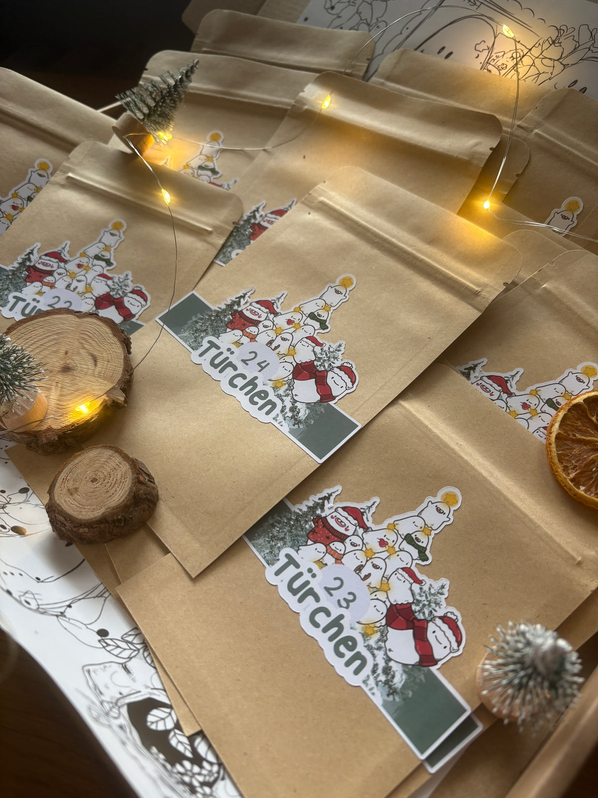 🎄 Adventskalender Sticker Edition (Vorbestellung)