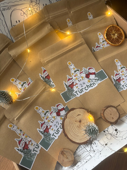 🎄 Adventskalender Sticker Edition (Vorbestellung)