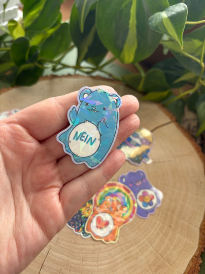 Sticker "Bärchiboo- NEIN"