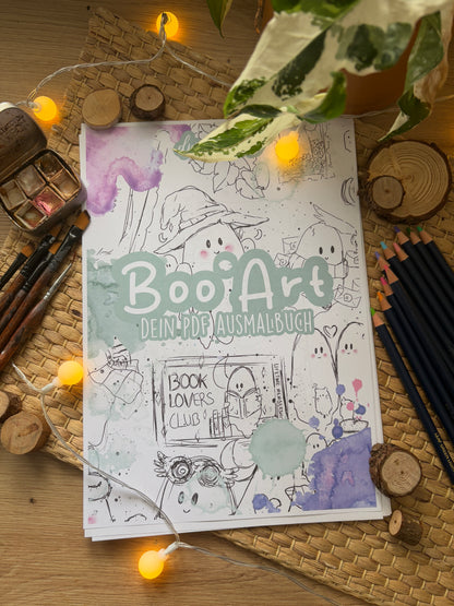 Boo'Art dein PDF Malbuch