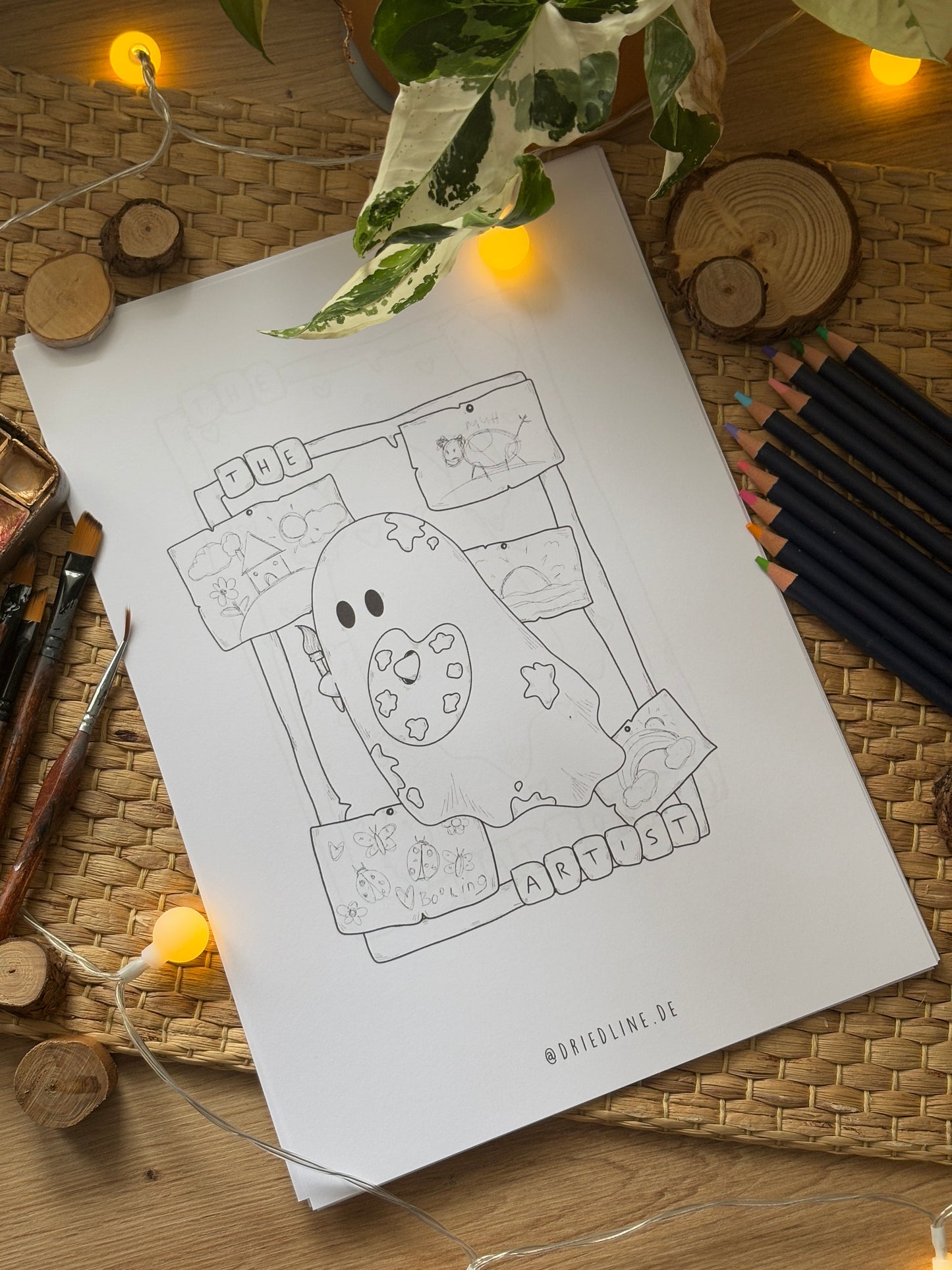 Boo'Art dein PDF Malbuch