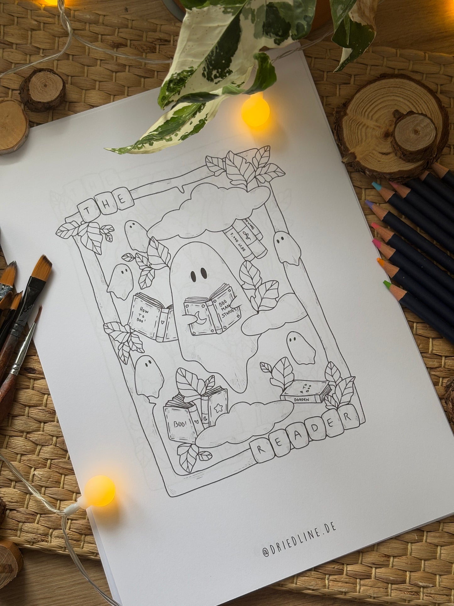 Boo'Art dein PDF Malbuch