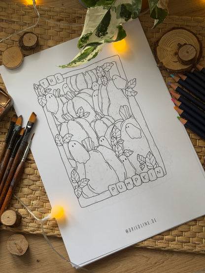 Boo'Art dein PDF Malbuch