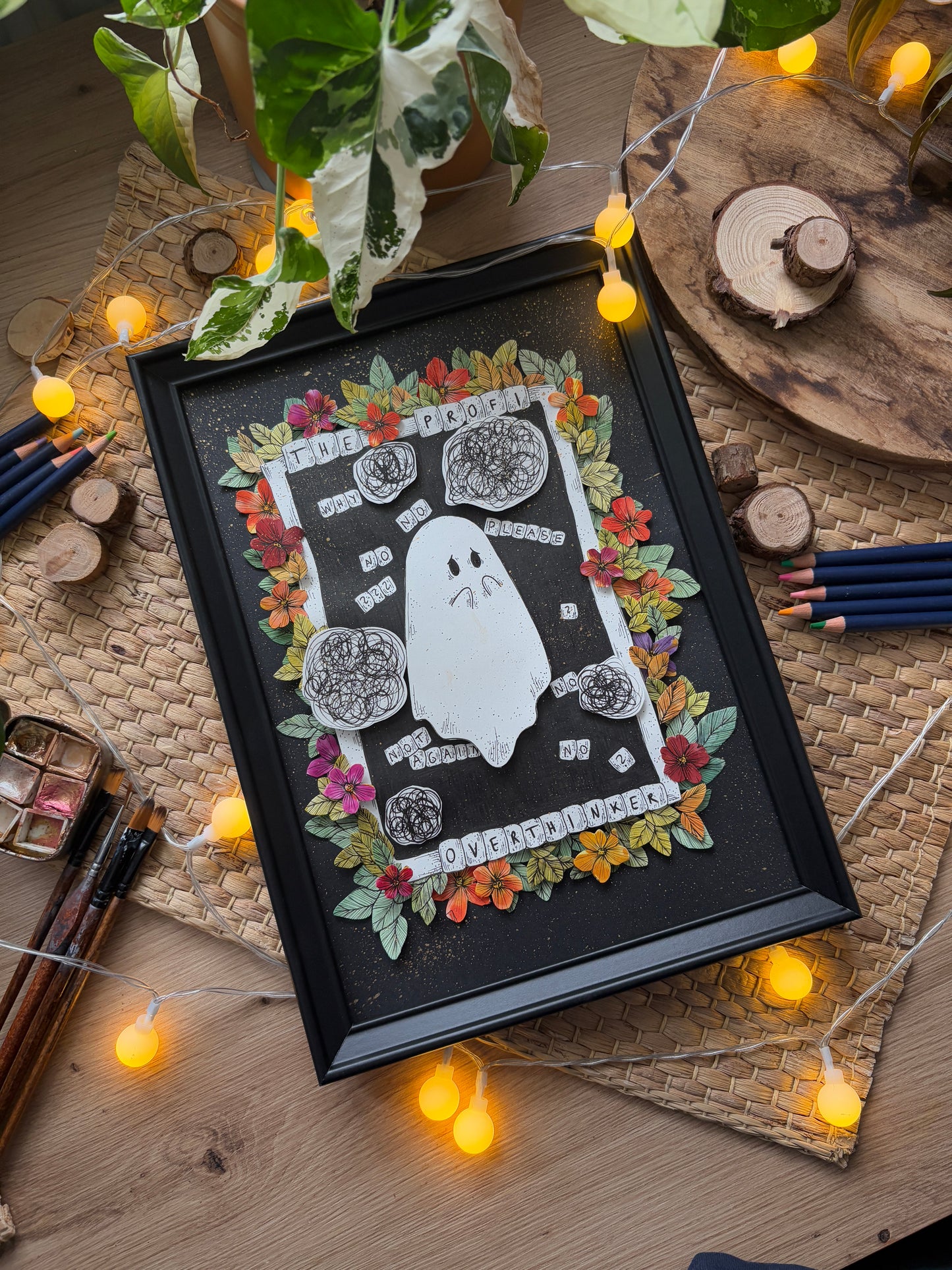 Artframe "The Overthinker" (DIN A4)