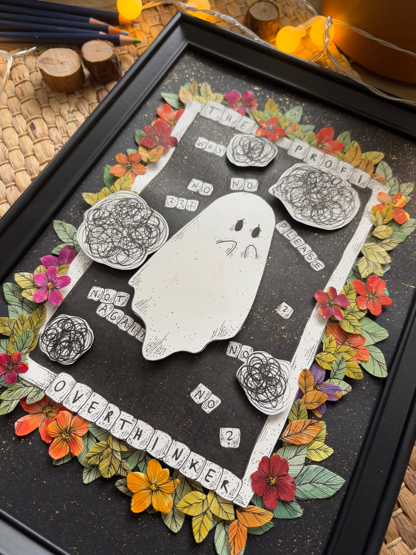 Artframe "The Overthinker" (DIN A4)