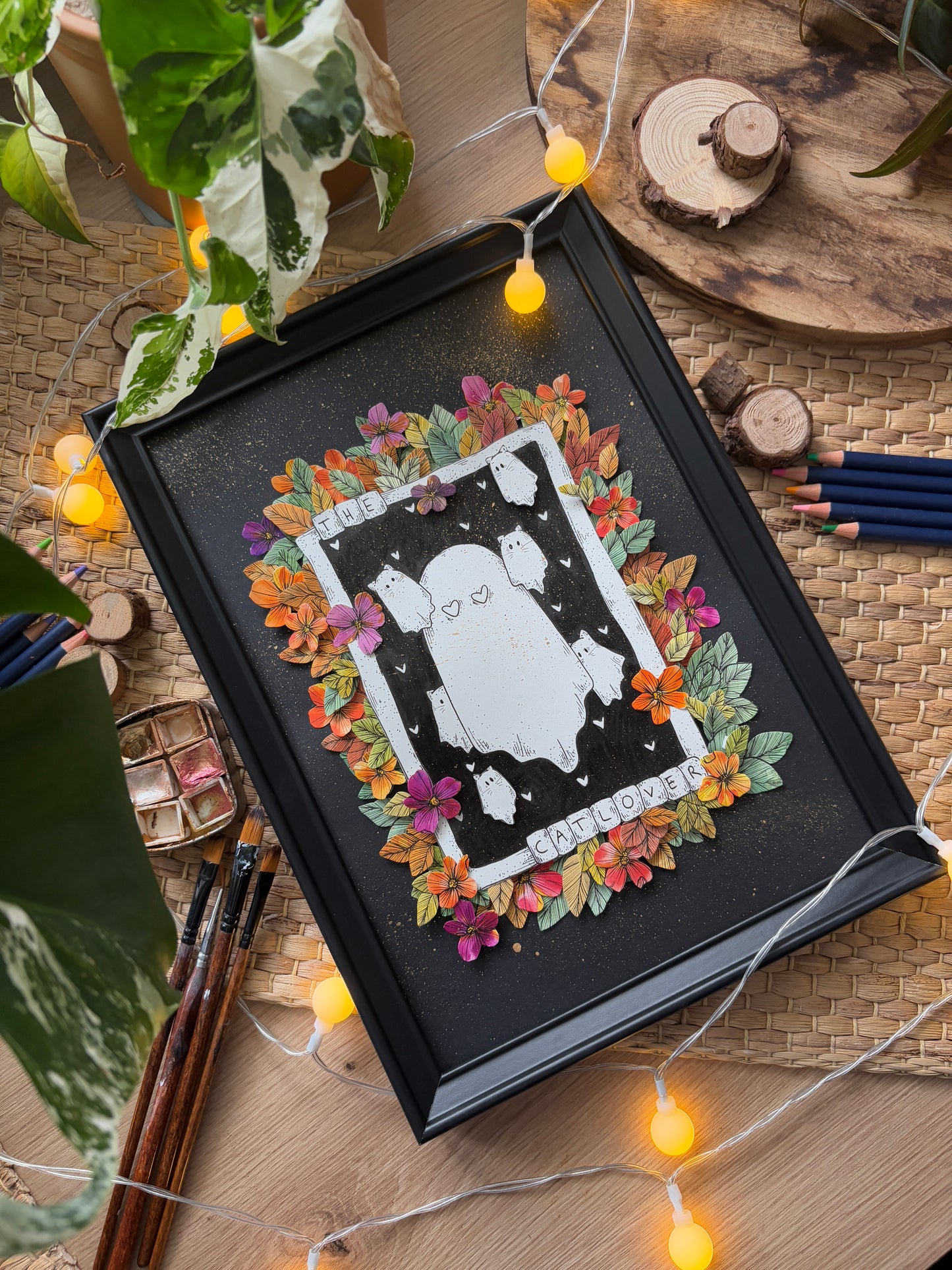 Artframe "The Catlover" (DIN A4)