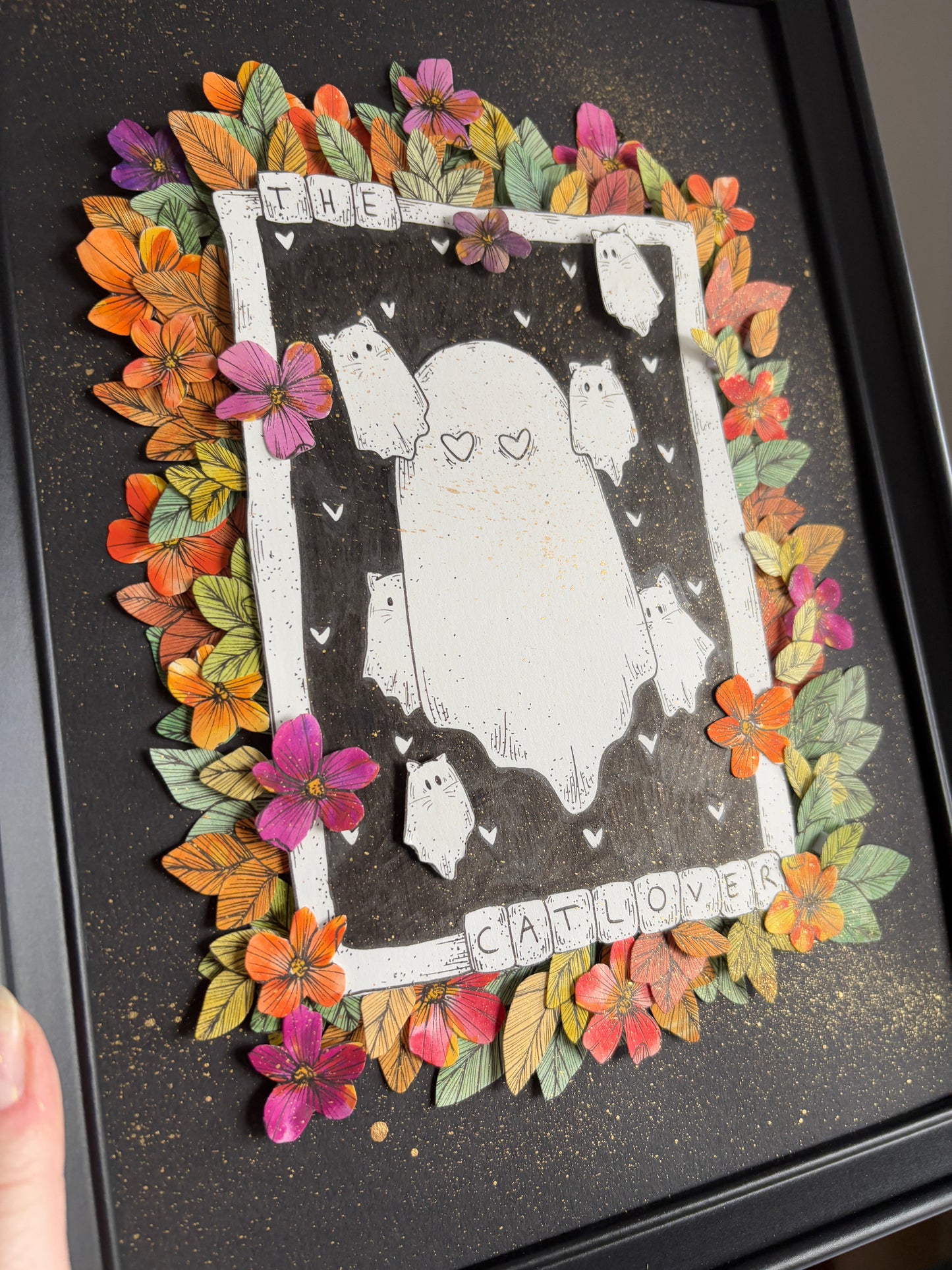 Artframe "The Catlover" (DIN A4)