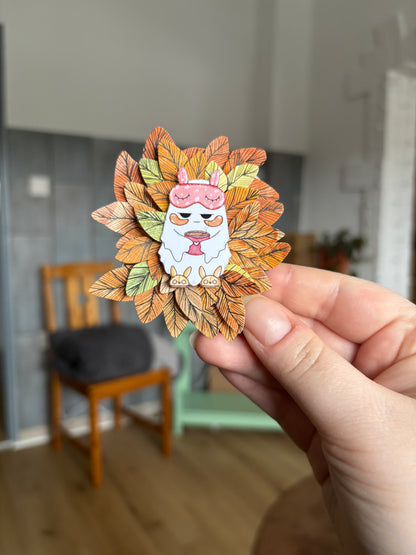 Magnet - "Groggy Coffee"