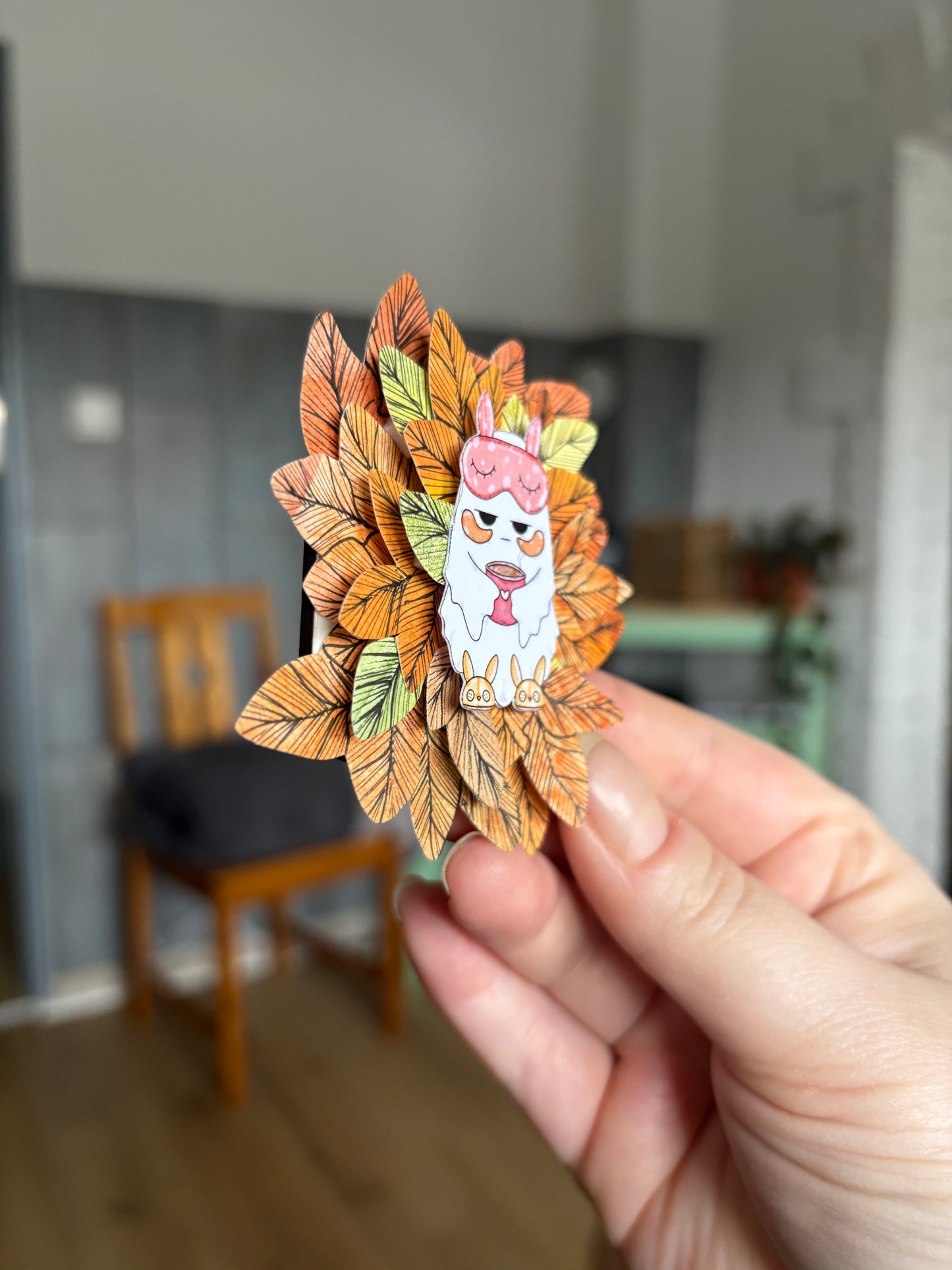 Magnet - "Groggy Coffee"