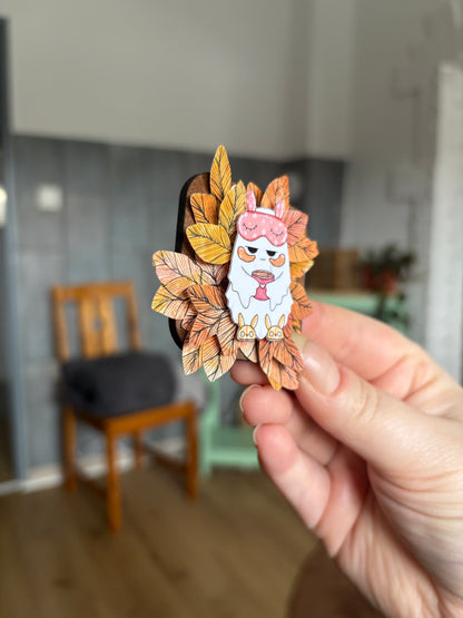 Magnet - "Groggy Coffee"