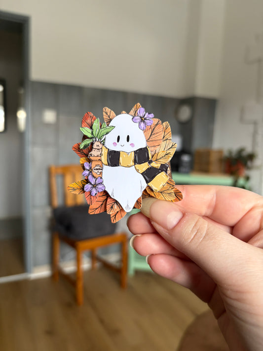 Magnet - "Boo-Hufflepuff"