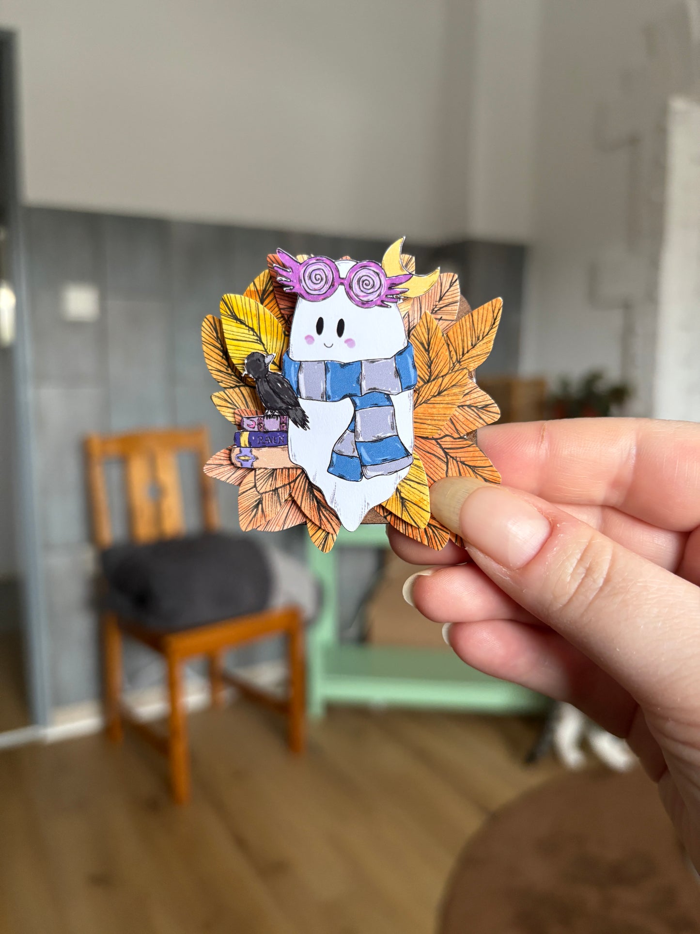 Magnet - "Boo-Ravenclaw"