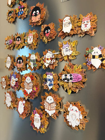 Holzmagnet - "Groggy One"