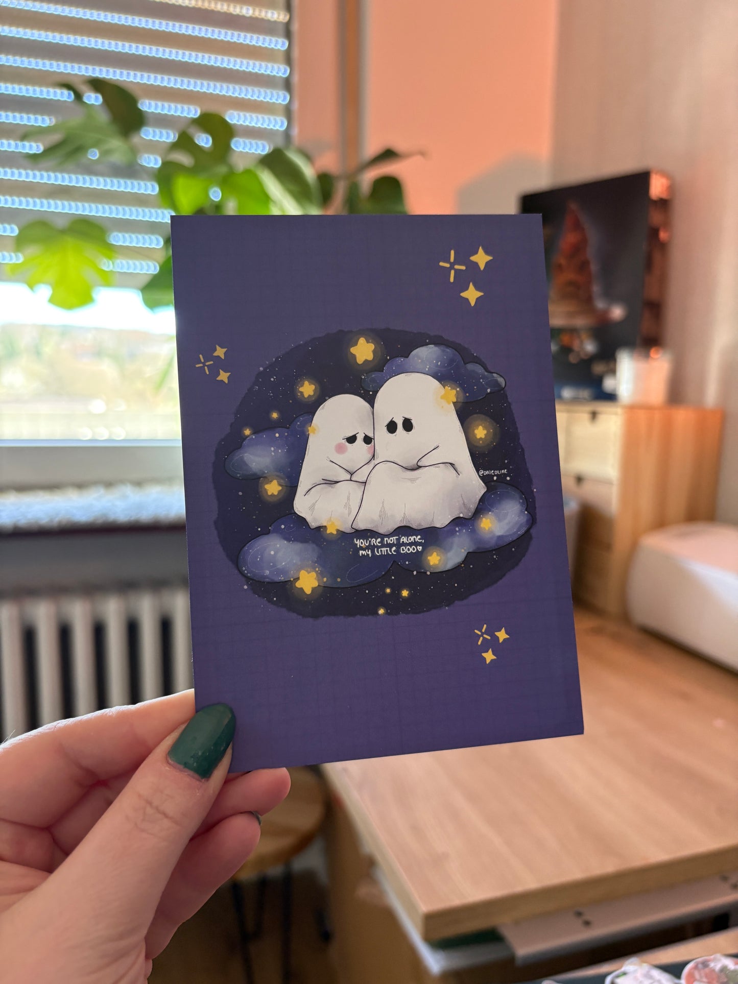 Postkarte "You're not alone"